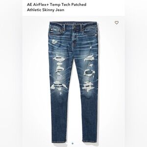 AE AirFlex+ Temp Tech Patched
Athletic Skinny Jean